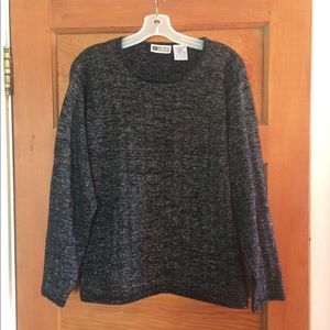 RUSS Long Sleeve Sparkle Sweater Sz L